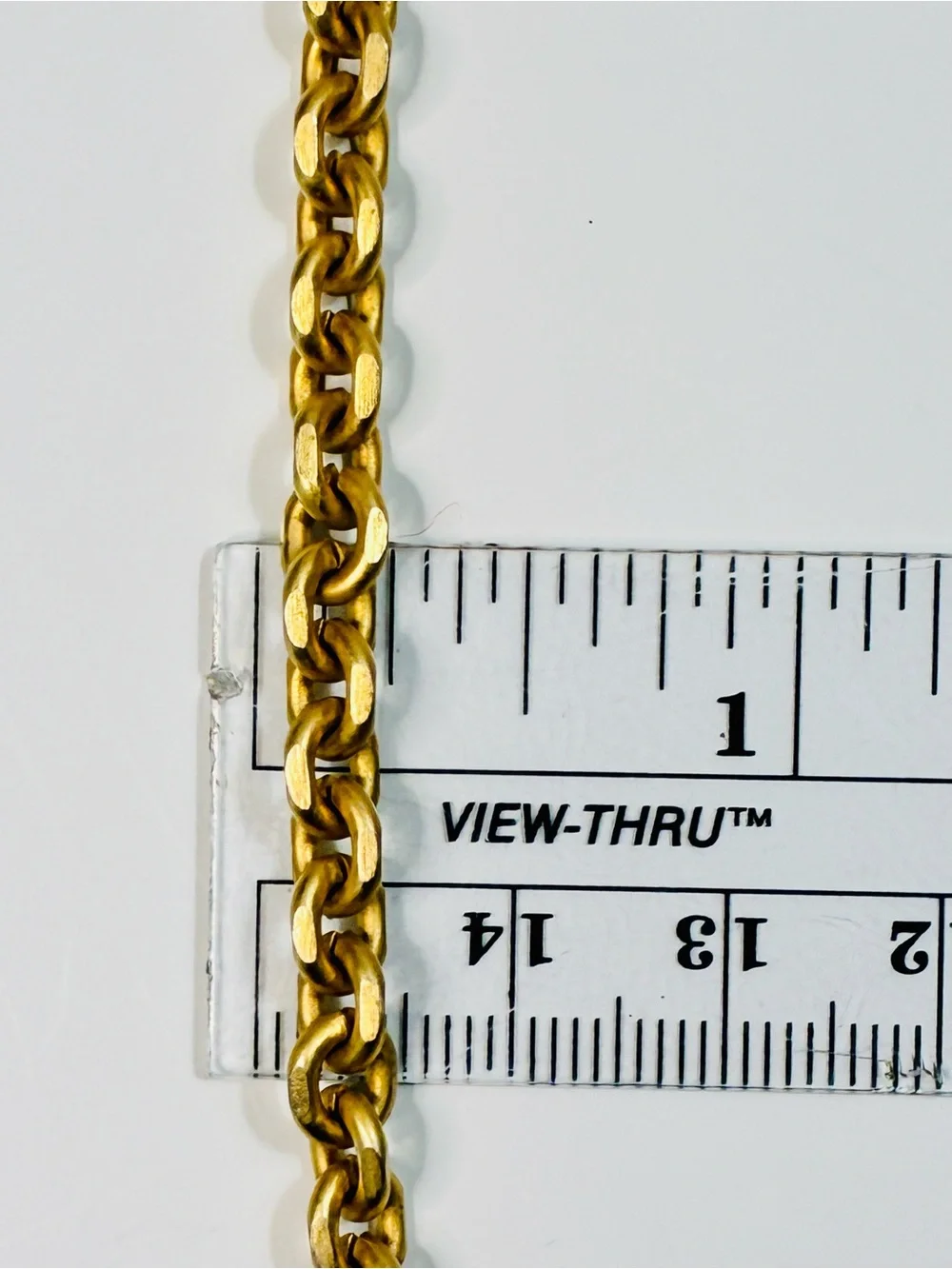 2019 Pascal Hubert ‘Tudor Heart’ Reversible Pendant Gold Chainlink Necklace EUC